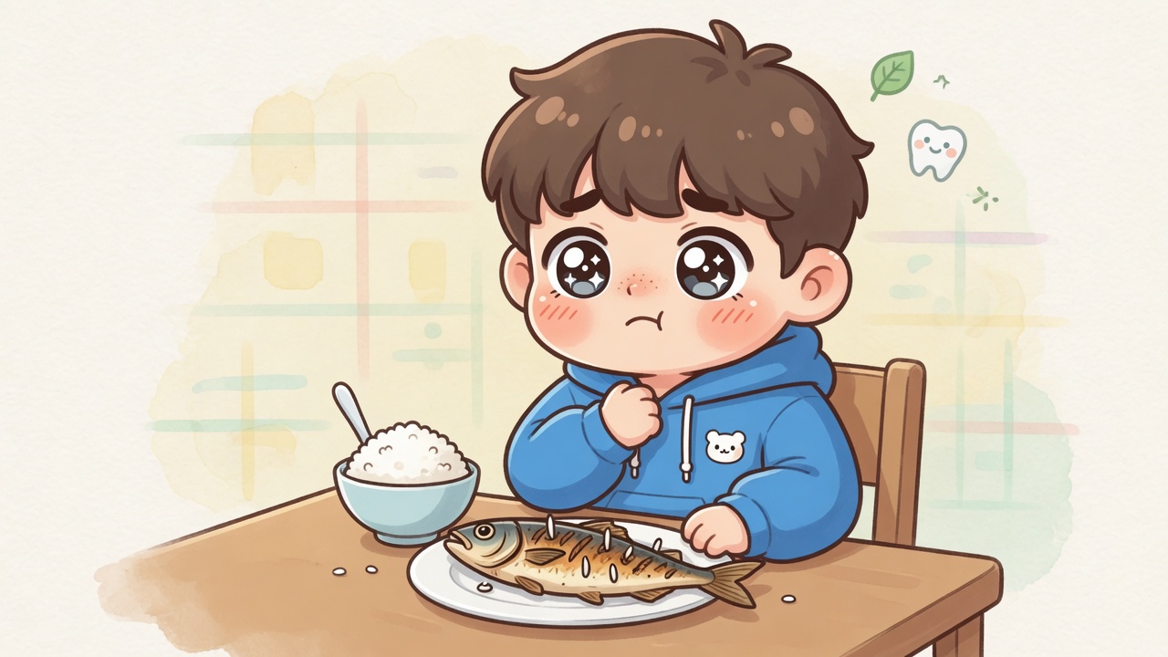 목에 생선 가시가 걸렸을 때 밥을 한 숟가락 삼키면 위험한 이유