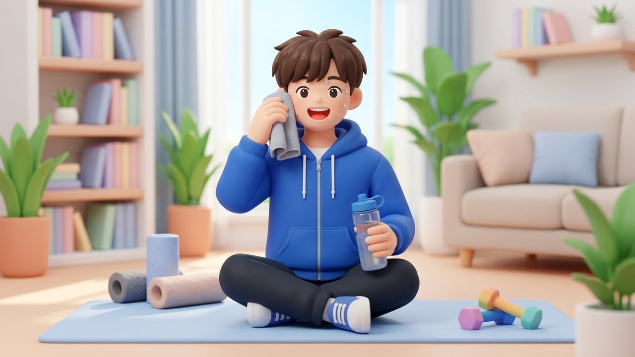 초보자를 위한 관절 부담 없는 20분 홈트레이닝 루틴