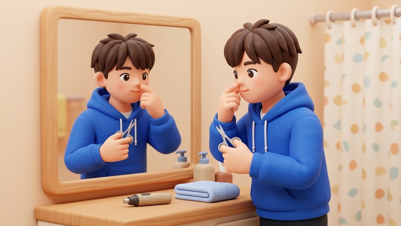 코털을 손으로 뽑으면 세균이 뇌로 들어가 뇌수막염에 걸릴까?