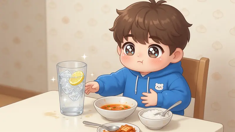 식후 바로 마시는 찬물은 위벽을 굳히고 소화를 방해할까?