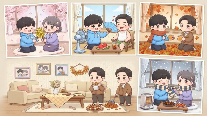 봄여름가을겨울 가족 건강을 지키는 계절별 필수 체크리스트