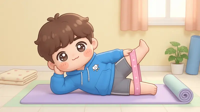 탄력 밴드(루프 밴드) 하나로 엉덩이 중둔근을 완벽히 불태우는 힙 루틴