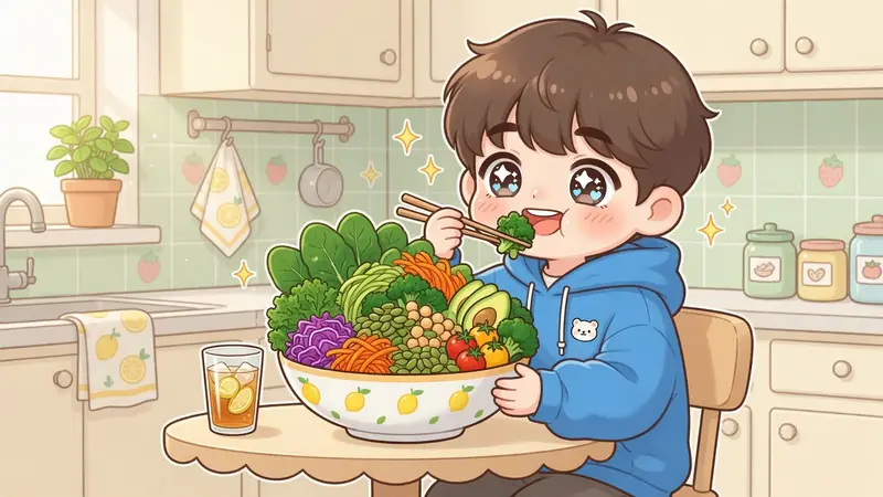 채소와 식이섬유를 충분히 먹는 것이 만성질환 예방에 좋은 이유